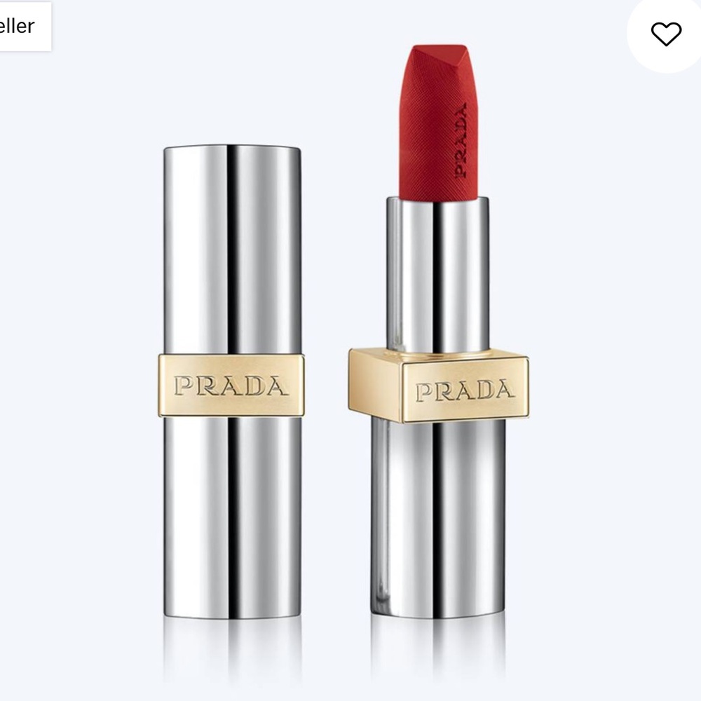 NEW prada Monochrome Lipstick in Red hyper matte R28 Fuoco